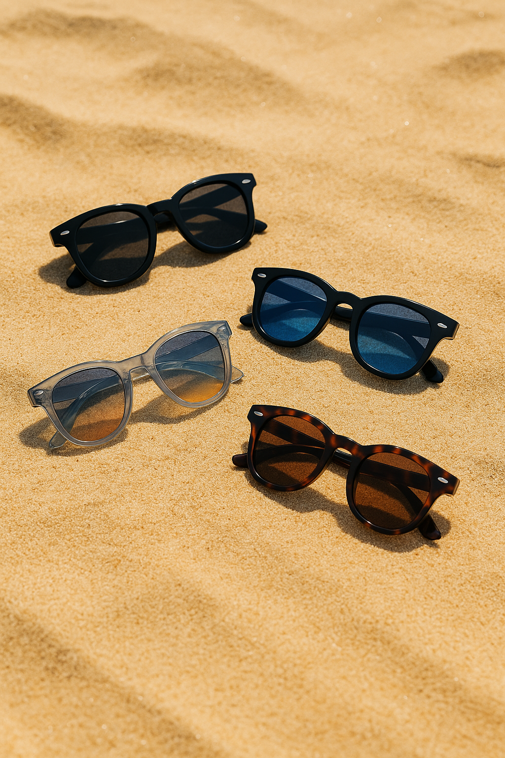 Lunettes de Soleil Rétro Femme – Monture Épaisse & Look Vintage Tendance Été 2025”.