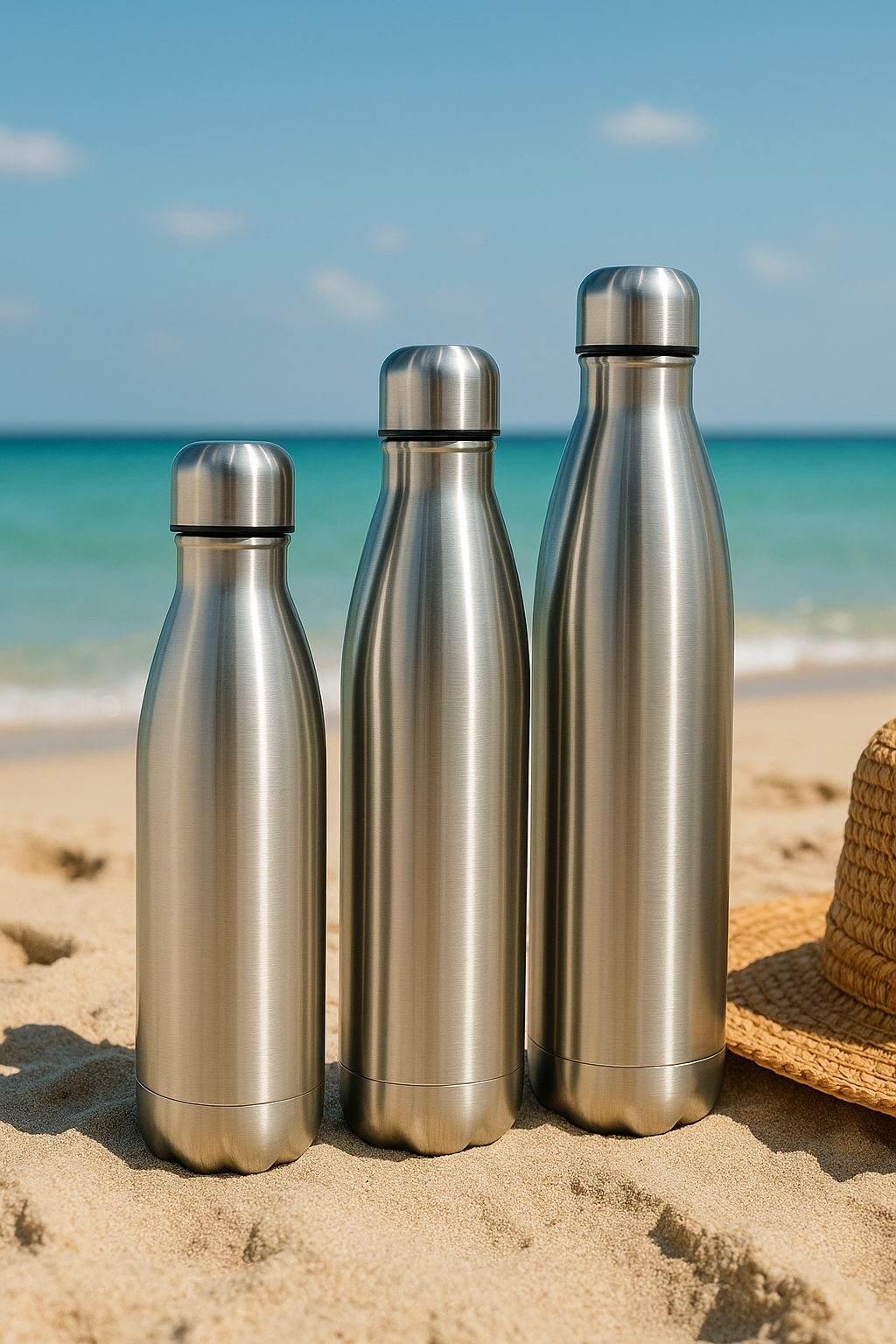 Gourde Outdoor en Acier Inoxydable – Robuste, Étanche et Grande Capacité.