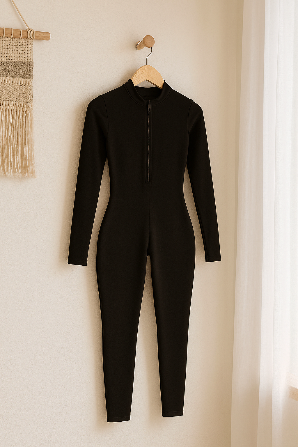 SummerFit – Combinaison Zippée Sculptante pour le Sport & l’Été.