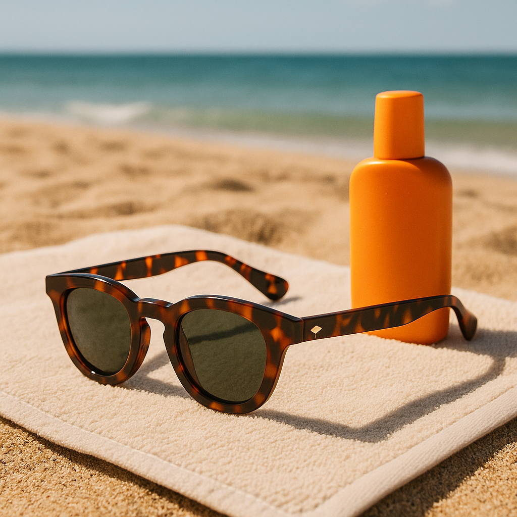Lunettes de Soleil Rétro Femme – Monture Épaisse & Look Vintage Tendance Été 2025”.