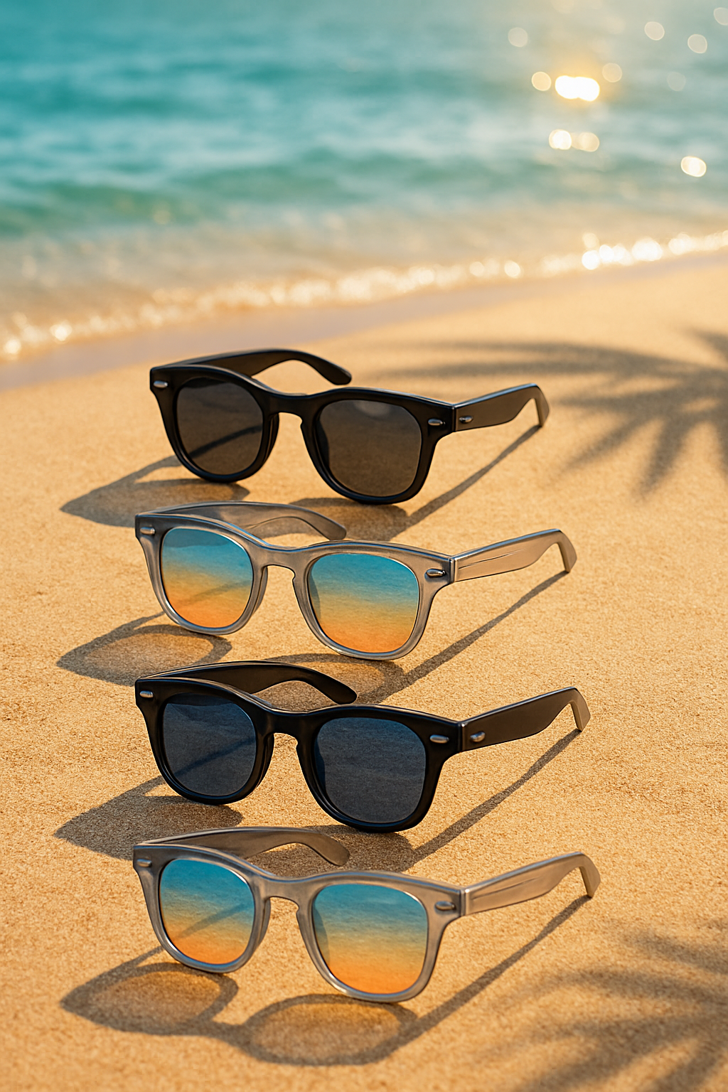Lunettes de Soleil Rétro Femme – Monture Épaisse & Look Vintage Tendance Été 2025”.
