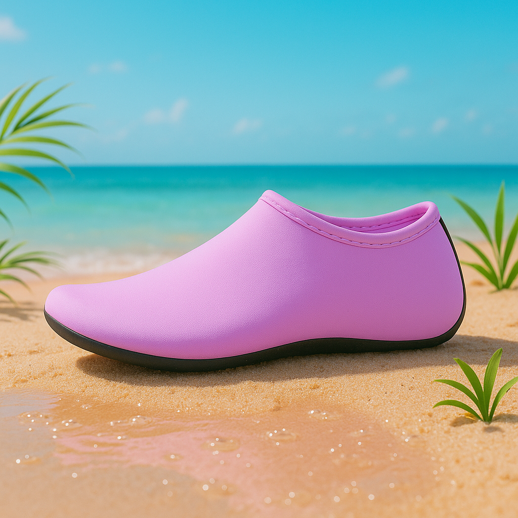 Chaussons Aquatiques Anti-Coupure & Antidérapants – Séchage Rapide pour Plage, Surf & Plongée.