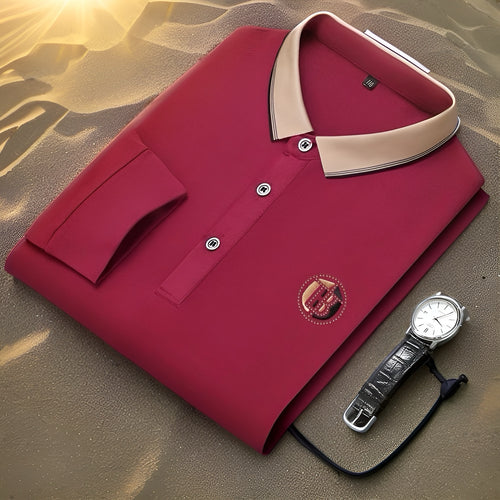 Polo Business Casual Homme – Élégance & Confort Estival | Manche longue.