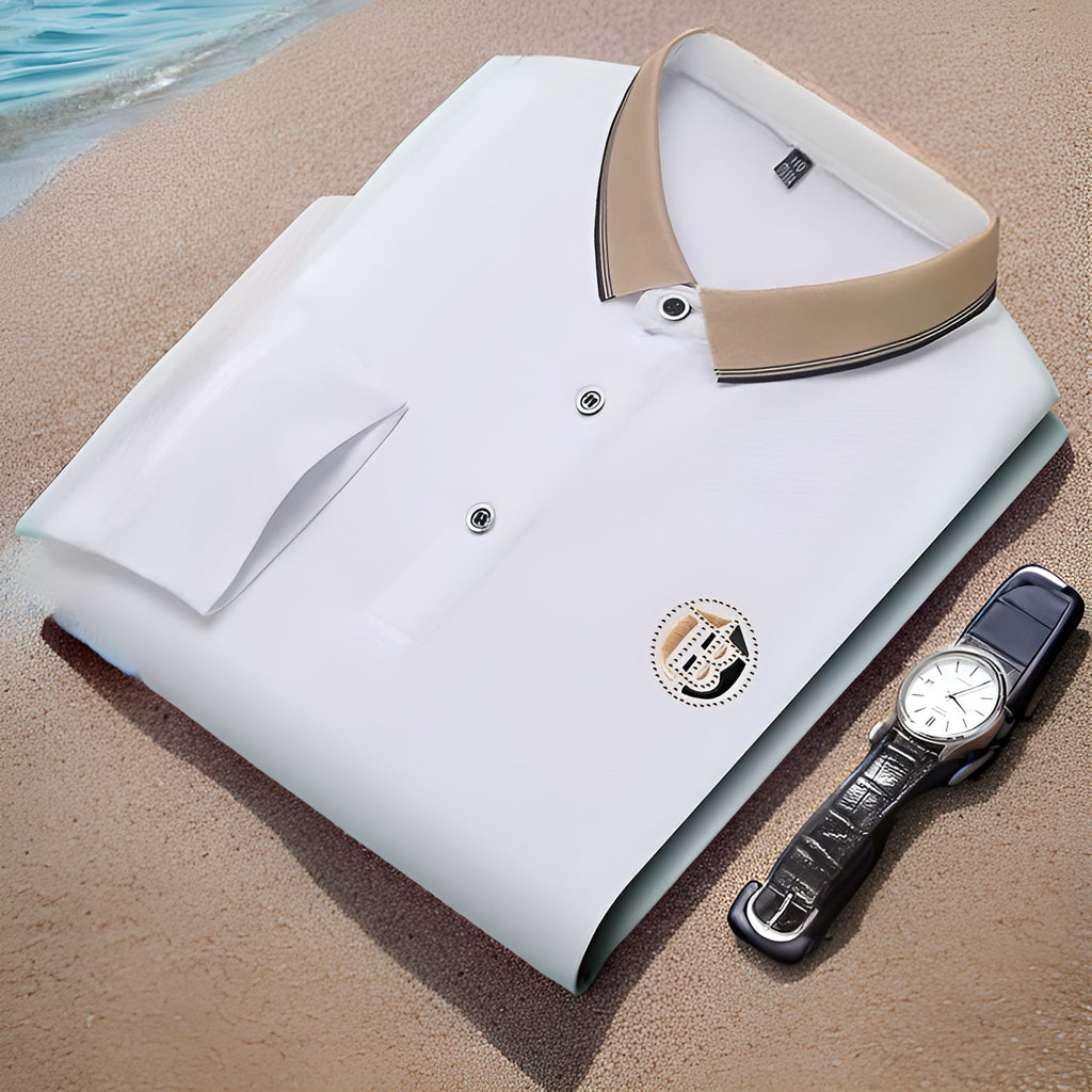 Polo Business Casual Homme – Élégance & Confort Estival | Manche longue.