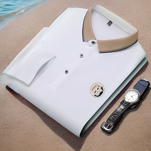 Polo Business Casual Homme – Élégance & Confort Estival | Manche longue.
