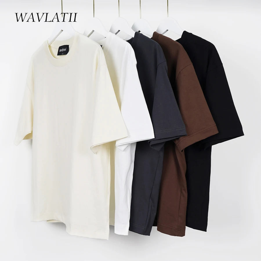 « Essentiels Sunae” – Lot de T-shirts Oversize Unis.