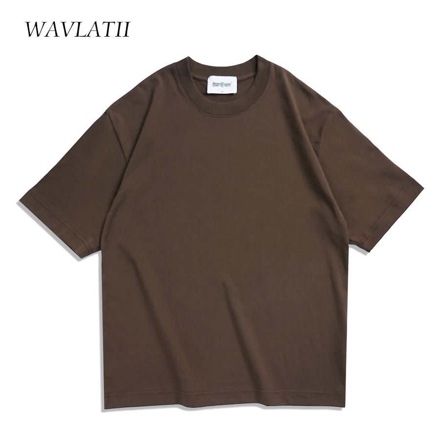 « Essentiels Sunae” – Lot de T-shirts Oversize Unis.